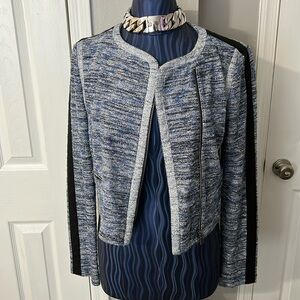 BCBG Tweed Crop Jacket